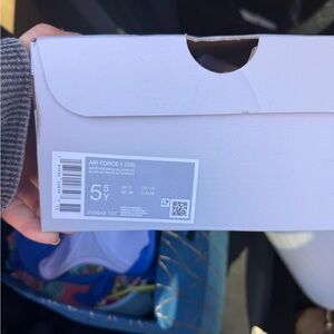 Nike Air Force 1 with Blue Accents